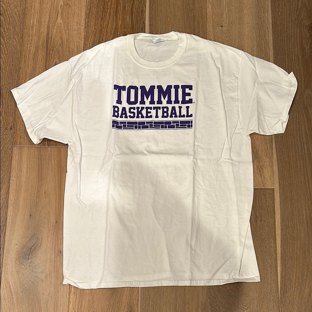 Tommie Basketball White T-Shirt